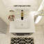 Ensemble de meuble-lavabo simple 24 po avec plateau en céramique Anjila