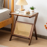 Adale Glass Top End Table Set