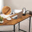Darron L-Shaped Iron Computer Desk