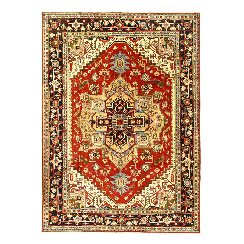 One-of-a-Kind Rectangle 9'8" x 13'11" Hand Knotted Area Rug