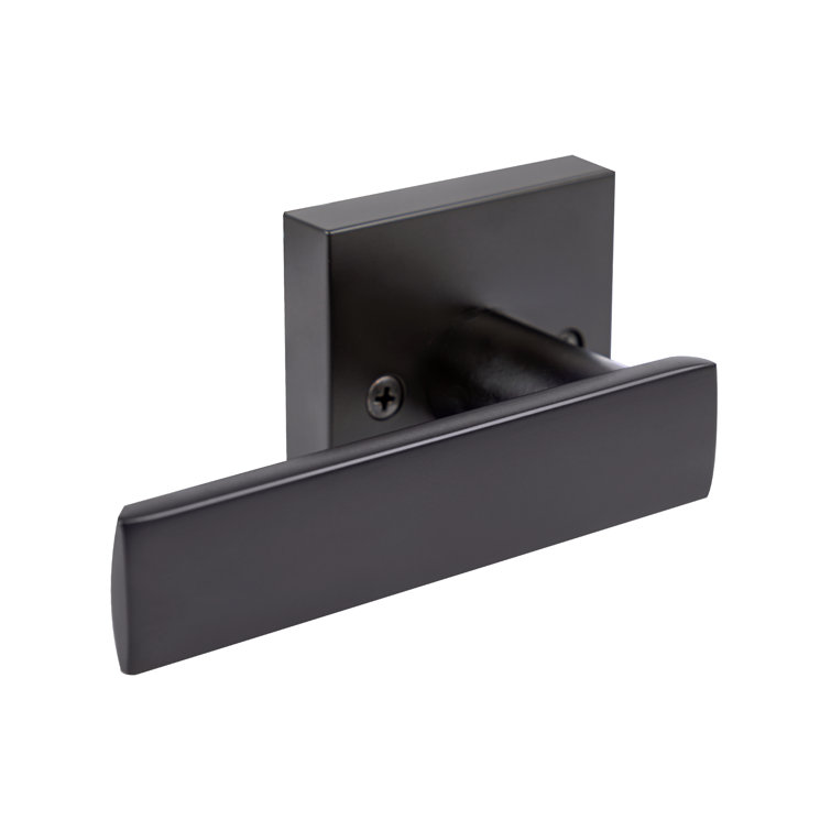 Nero Passage Door Lever with Square Rosette