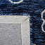 Tapis bleu marine / ivoire Jardin 602-1520368440