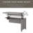 Magomed Piece Standing Desk Office Set-571709526