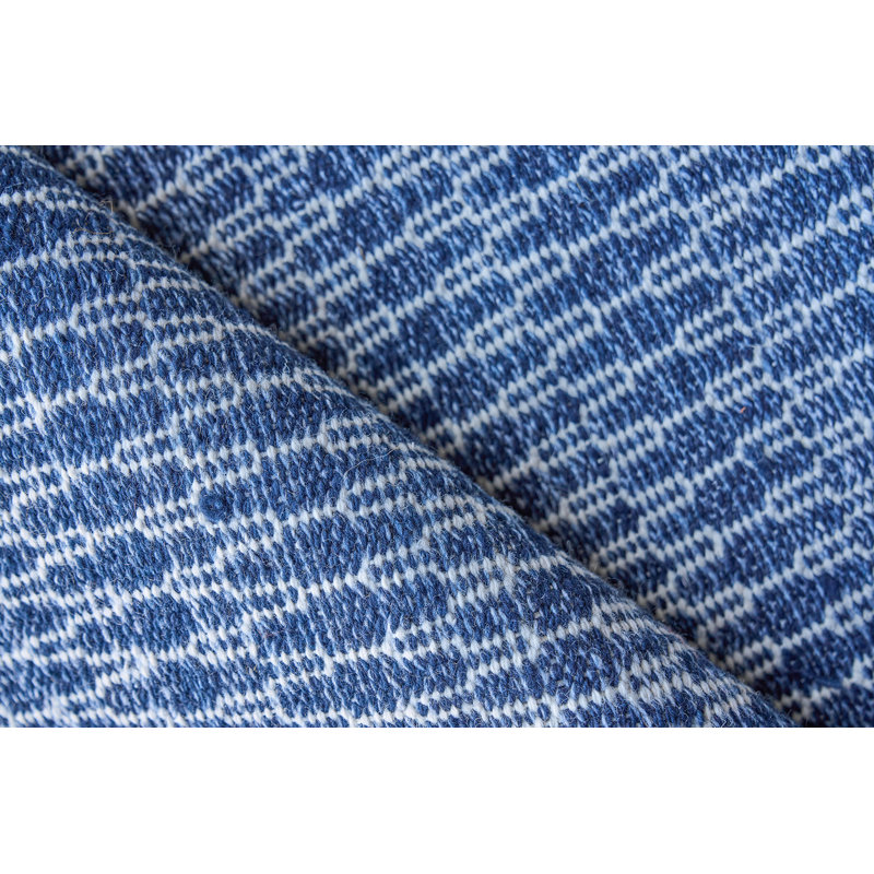 Florence Geometric Area Rug in Navy, Rectangle 12' x 15'