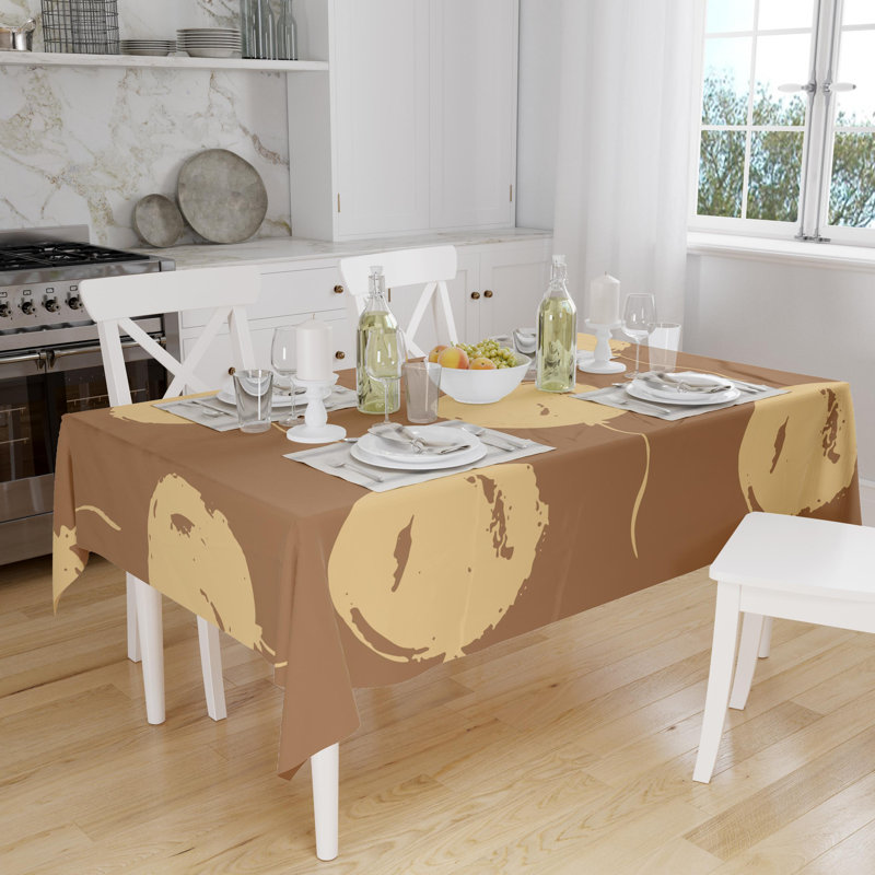East Urban Home kitchen decoration, tablecloth, 140 x 140cm - Designed and made in Turkey