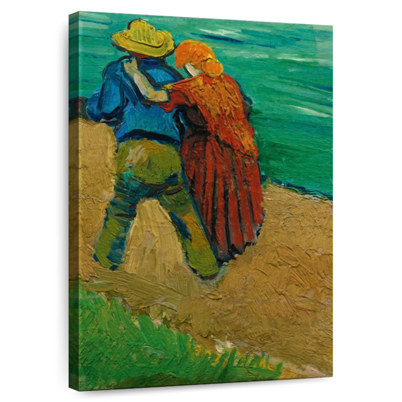 Leisha Two Lovers 1888, 30" H x 20" W