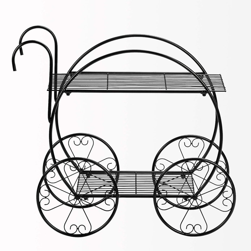 Plant Stand, 23.36" H x 25.6" W x 9.84" D