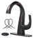 Single-Hole Single-handle Bathroom Faucet with Drain Assembly
