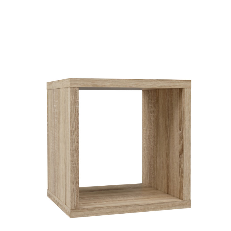 Bibliothèque à cubes H 14,96 "x l 14,96" Paterson, Chêne de Sonoma