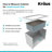 Standart PRO™ 23" L x 18" W Undermount Kitchen Sink with Faucet-32408632