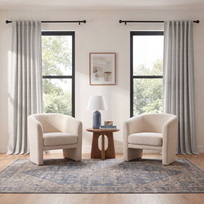 Akieba Velvet Room Darkening Curtains