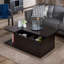 Solid Coffee Table with Storage