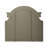 Colchester Farmhouse / Country Arched Beveled Dresser Mirror-1026606937