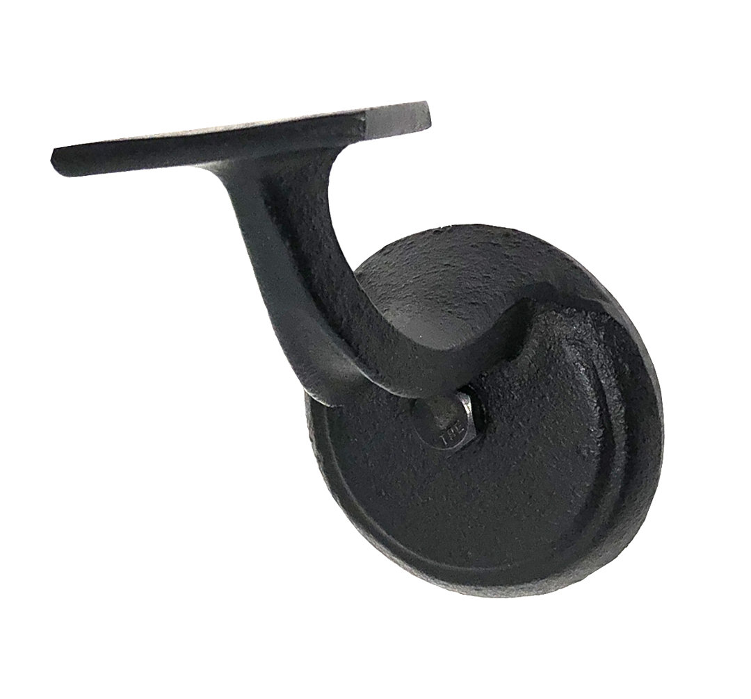 Large Cast Iron Hand Rail Bracket Acorn