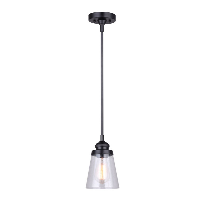 Luminaire suspendu conique à 1 lumière