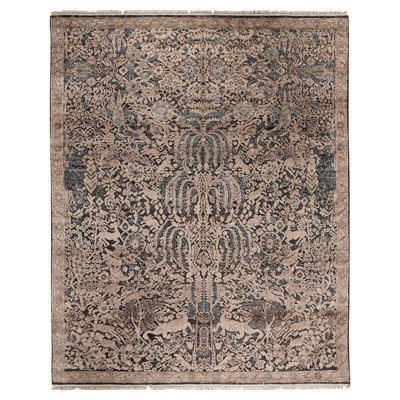Hand Knotted Oriental Area Rug