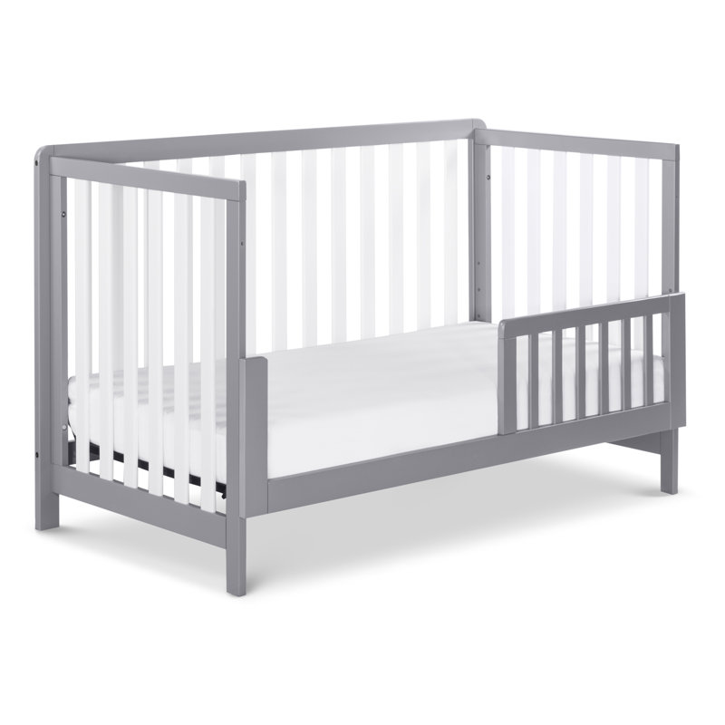 Colby 4-in-1 Low-Profile Convertible Crib, Walnut, Crib