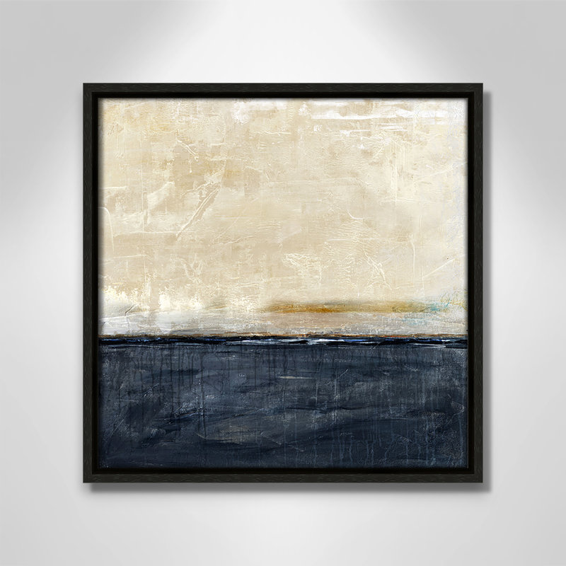 «Better Days», impression marine par Denise Brown, Espresso, H 13,5 po x l 13,5 po