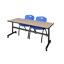Table de nidification Nickls, 2 chaises empilables-32668119-32668128