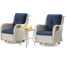 Isella 2 - Person Patio Conversation Sets with Cushions