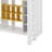 Twin Size Wood Loft Bed With Wardrobe, Shelves And Cabinet-1284001192