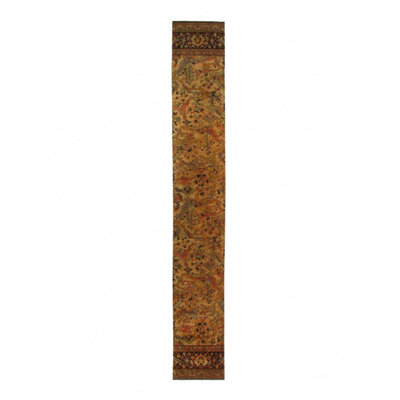 Signe Wool Oriental Area Rug in Brown