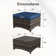 Anahit Wicker Outdoor Ottoman (Set of 2)