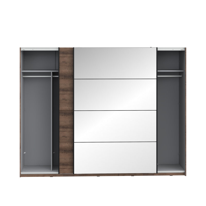 Aniaya 1 Door Manufactured Wood Wardrobe