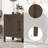 Traditional Accent Chest, 2 - Door Accent Cabinet with Simple Assembly-93888549