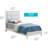 Chataignier Vegan Leather Standard Bed-48095375-24735661