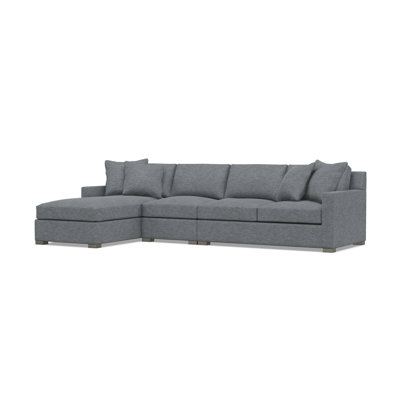 Kelsey Fabric 3 Pc Sectional
