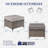 Jenesys 7-Piece Outdoor Wicker Furniture Set - Durable Sofa, Chairs & Table For Patios & Gardens-1181797878