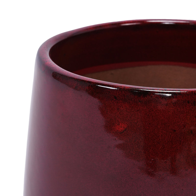 Pot de fleurs en céramique, Pâte de haricots rouge