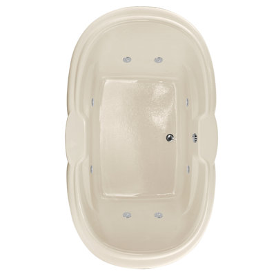 Yvette 72'' x 41.75'' Acrylic Bathtub