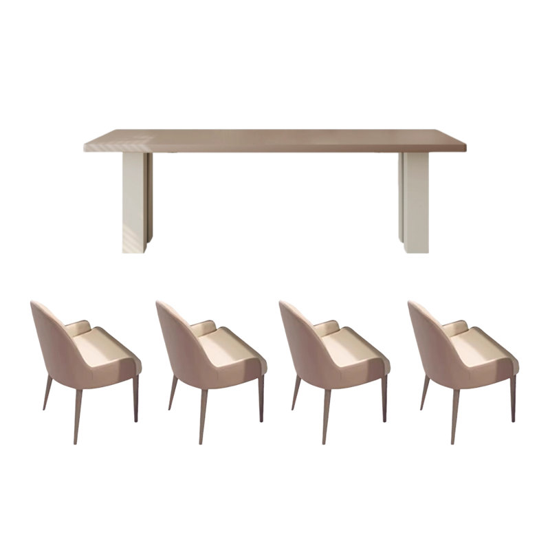 Ensemble de salle à manger Reepham, H 30,7 po x L 55,1 po x l 31,4 po