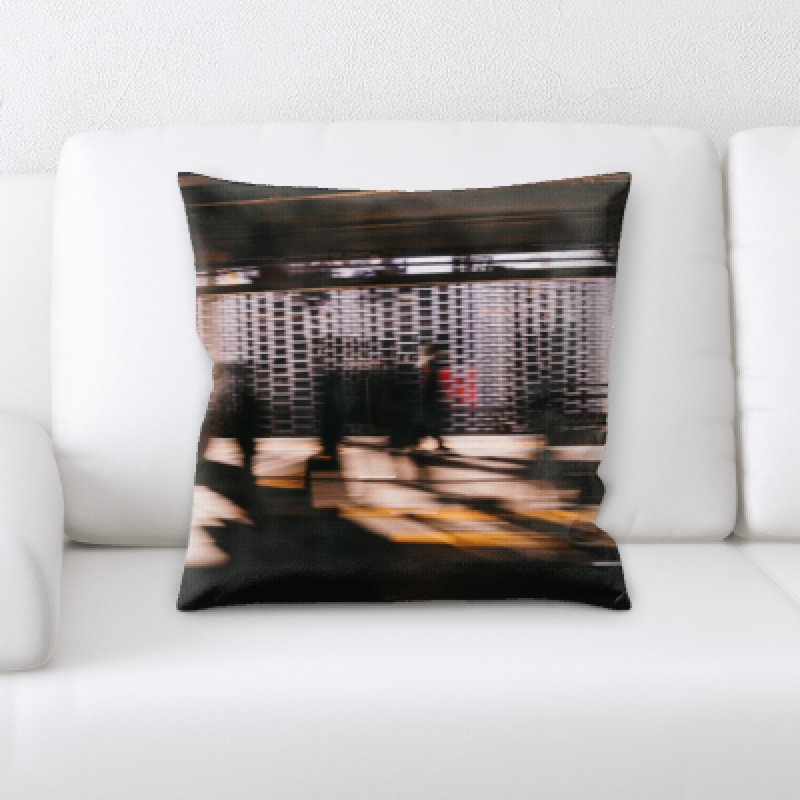 Microsuede Throw Pillow