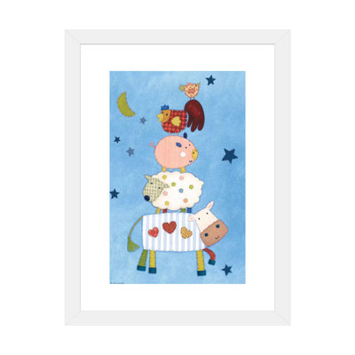 «Farm Friends» par Viv Eisner - reproduction