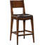 Cashiers Upholstered Stool with Solid Wood Frame-17788968-48366647