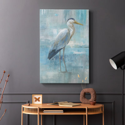 Héron bleu I - galerie Cavas