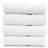 Ensemble de serviettes de bain en coton turc 4 pièces Sinemis-25518599