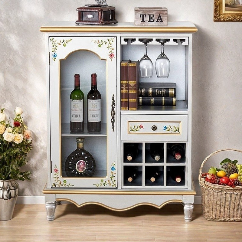 Armoire à vin et console de rangement Vintage
