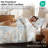 Tropic Leaf oversized duvet cover set-98770680-98770681