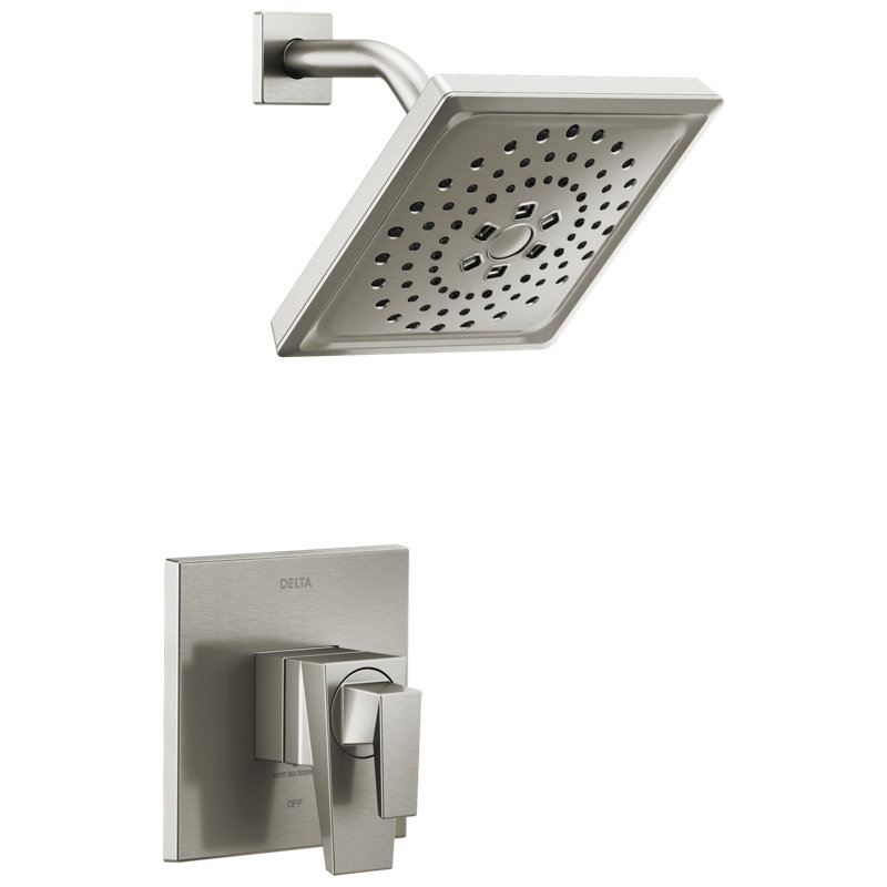 Garniture de douche 17 Series H2Okinetic seulement, Acier inoxydable Lumicoat