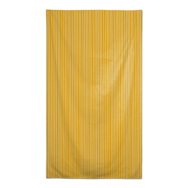 Hariette Striped Tablecloth, Yellow