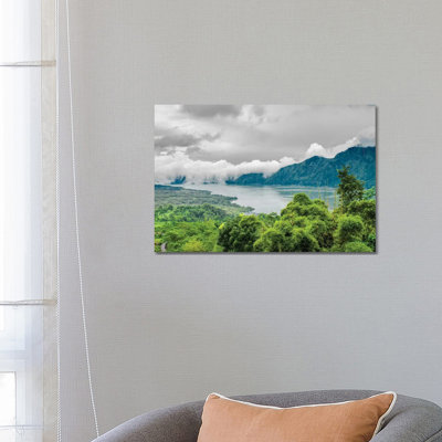 Lake Batur, Kintamani, Indonesia by Mark Paulda - Wrapped Canvas Print