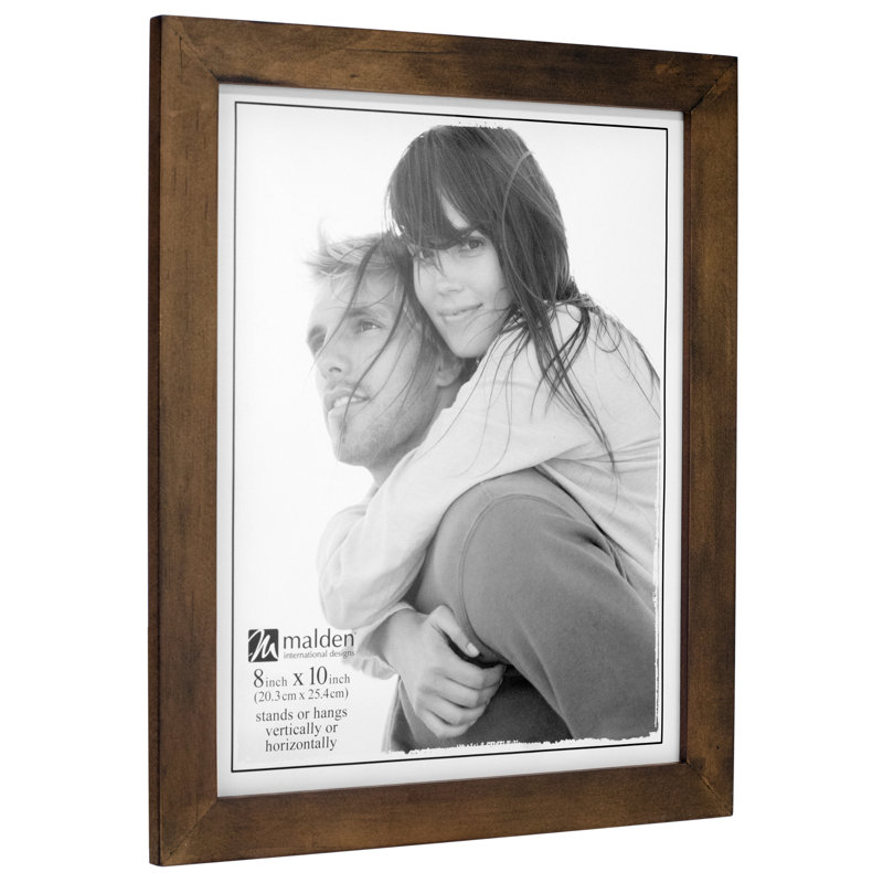 Cadre photo simple en bois mat Moores, 8 po x 10 po
