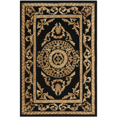 Tapis oriental en laine touffeté à la main Lenora