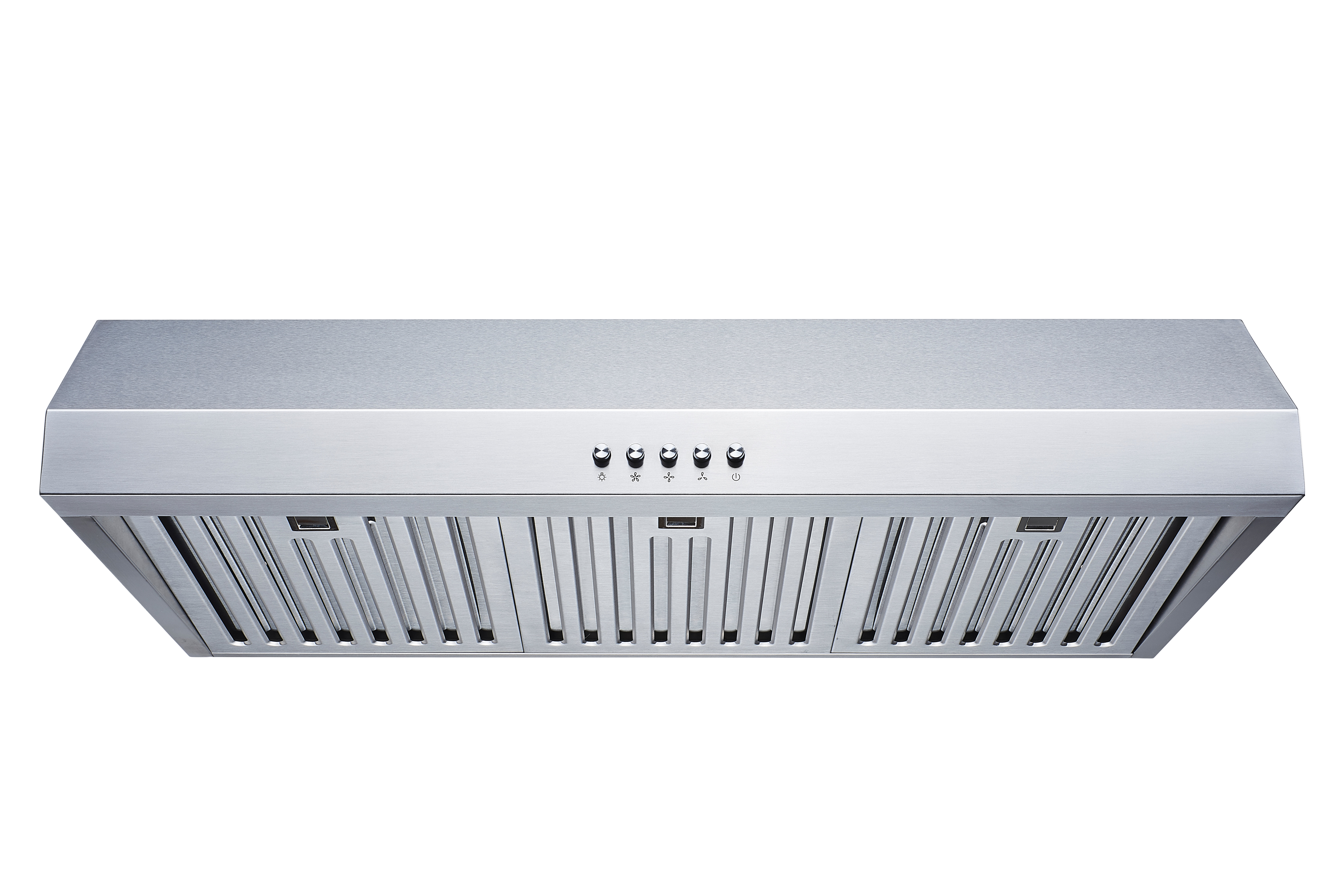 Winflo 30" 500 CFM Convertible Under Cabinet Range Hood in Stainless ...