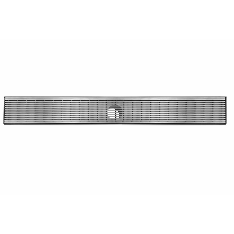 3.1875'' W Linear Grid, Brushed Satin