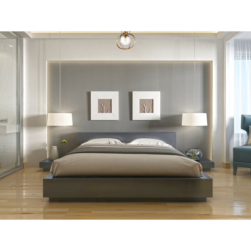 Kroll Glass Semi Flush Mount, Satin Brass